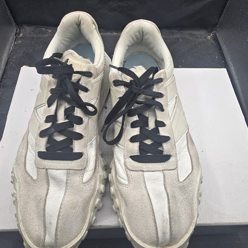 New Balance Men's Cream and Black‎ Athletic Shoes